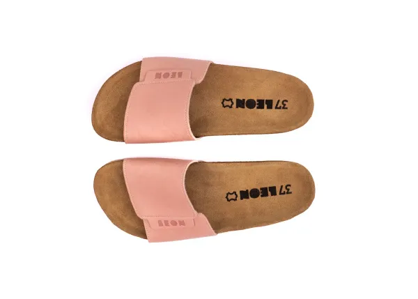 Женские шлепанцы Leon Розовый 4022-40 ортопедия