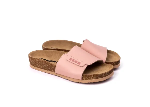 Женские шлепанцы Leon Розовый 4022-40 ортопедия