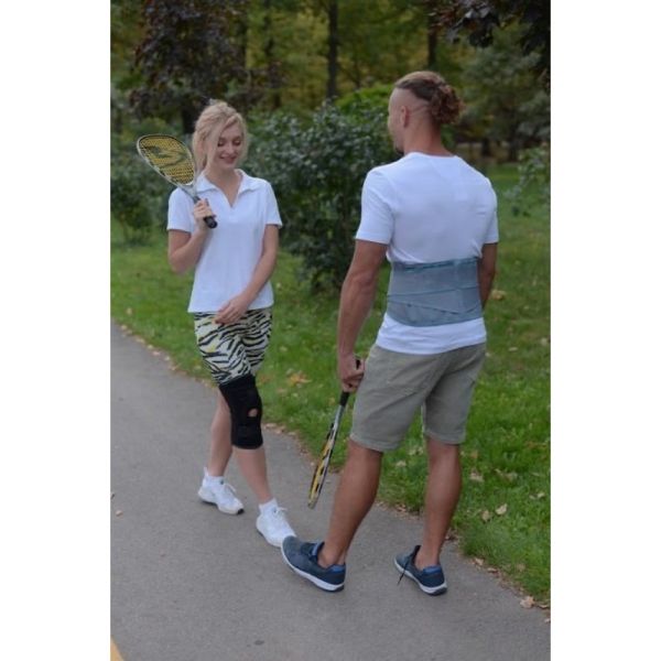 Ортез на колінний суглоб шарнірний, із регульованим кутом згинання Алком 4032