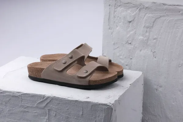 Женские шлепанцы Leon gray 4050-Сива-велюр-42 ортопедия