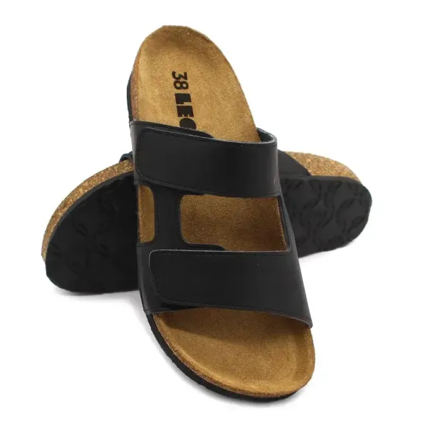 Женские шлепанцы Leon Черный 4051-орландо-38 ортопедия