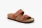 Жіночі шльопанці Leon Коричневий 4052-баккар ортопедія