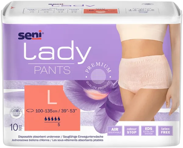Труси поглинальні для дорослих Seni Lady Pants Large 10 шт.