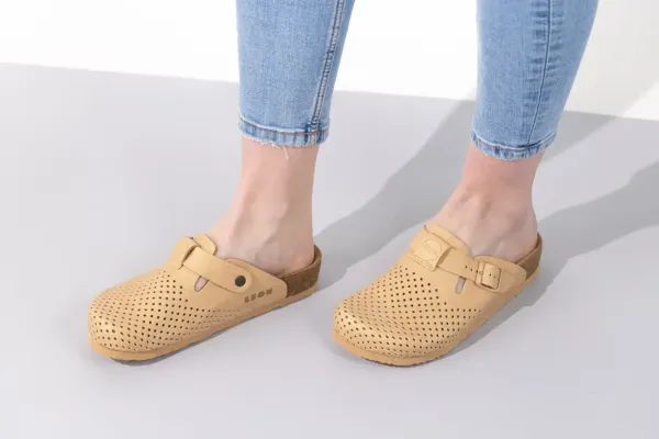 Жіноче Сабо Leon Бежевий 4250-41 ортопедія