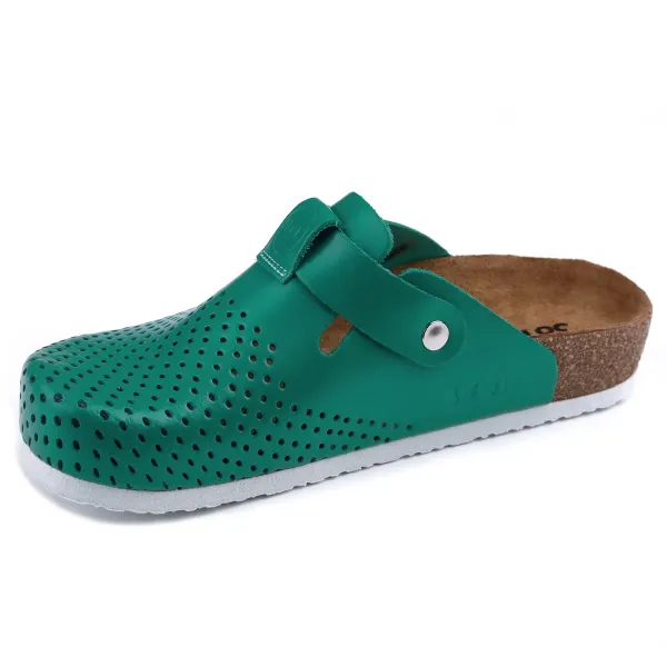 Жіноче Сабо Leon green 4250-Зелений ортопедія