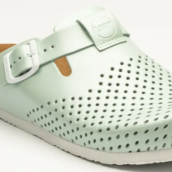 Жіноче Сабо Leon green-pearl 4250-Зелений-перла ортопедія