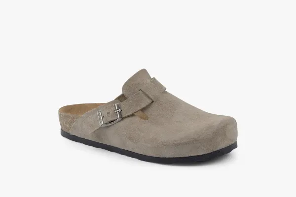 Жіноче Сабо Leon Сірий 4256-Сіва-велюр-41 ортопедія