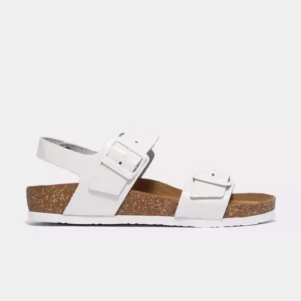 Жіночі сандалії Leon Білий 4303-лак-42 ортопедія