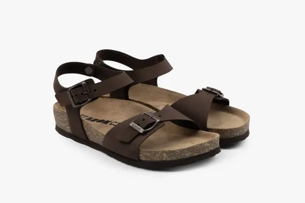 Жіночі сандалії Leon Коричневий 4307-41 ортопедія