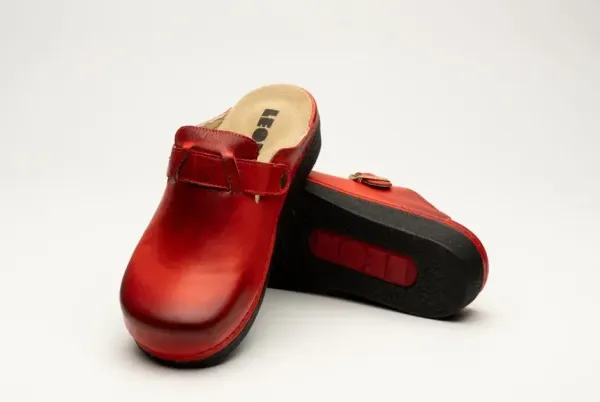 Жіноче Сабо Leon Червоний 5000-39 ортопедія