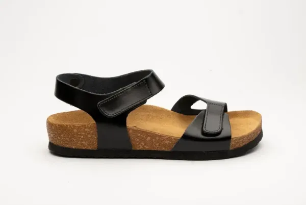 Жіночі сандалії Leon Чорний 4300-39 ортопедія