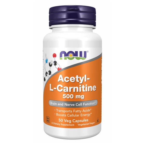 Acetyl L-Carnitine 500mg - 50 vcaps Acetyl L-Carnitine 500mg - 50 vcaps