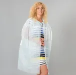 Накидка для відвідувача Polix PRO&MED™ (1 шт/пач) Колір: блакитний