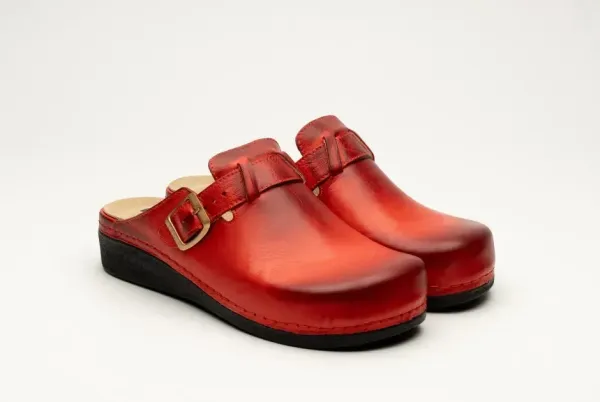 Жіноче Сабо Leon Червоний 5000-41 ортопедія