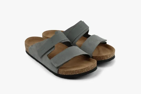 Чоловічі шльопанці Leon gray 4704-Сива-43 ортопедія