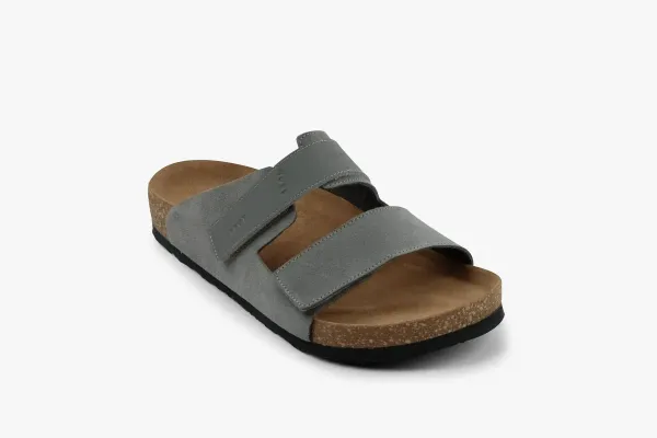 Чоловічі шльопанці Leon Сірий 4704-Сива-47 ортопедія