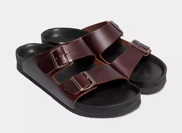 Чоловічі шльопанці Leon Коричневий 4724-лук-45 ортопедія