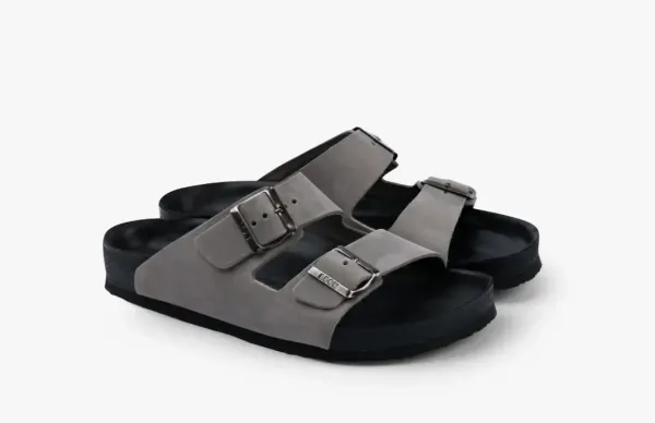 Чоловічі шльопанці Leon gray 4724-Сіва-лук-46 ортопедія