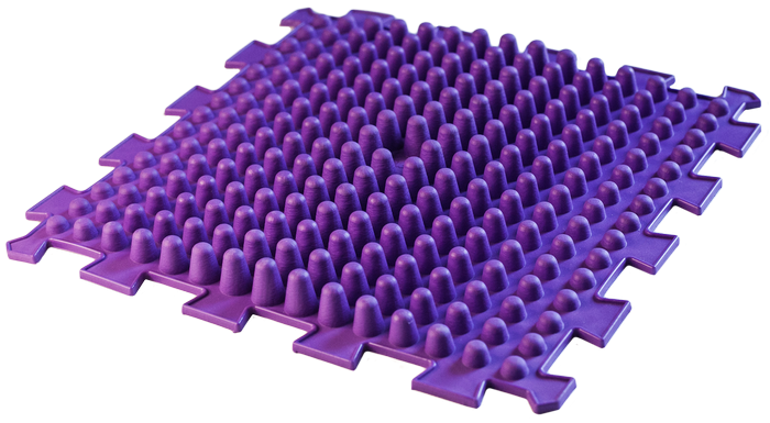 Ортопедический массажный коврик Пазлы Микс Башни 1 элемент