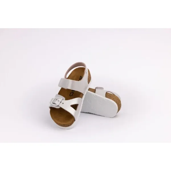 Дитячі босоніжки Leon 4806 білий перламут