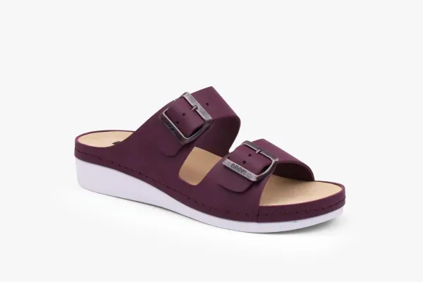 Жіночі шльопанці Leon Бордо 5012-баккар ортопедія