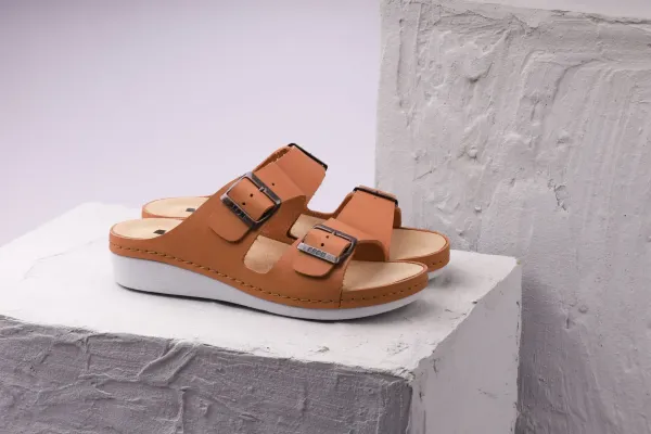 Жіночі шльопанці Leon Коричневий 5012-Orlando-40 ортопедія