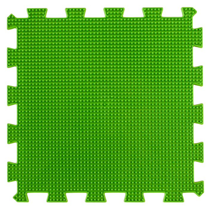 Ортопедический массажный коврик Пазлы Микс Травка 1 элемент