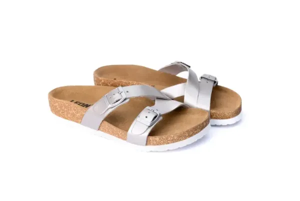 Жіночі шльопанці Leon Шампань 4030 ортопедія