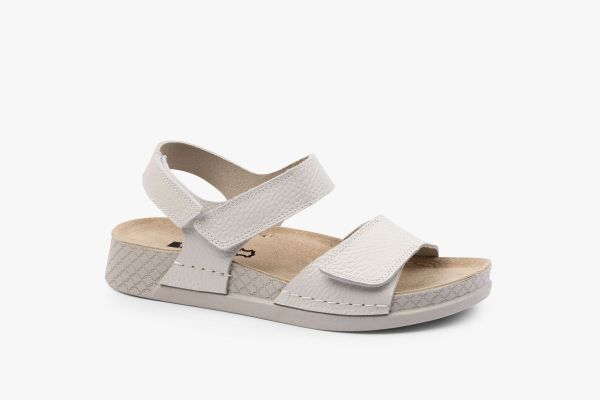 Dámské sandály Leon White 520-Led-41 ortopedické