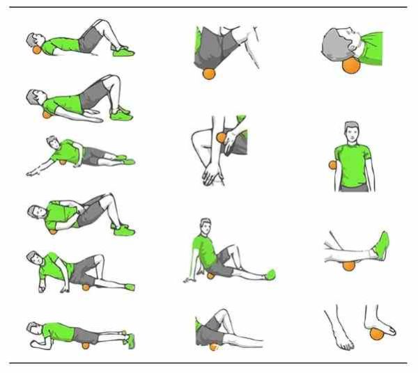 Массажный мяч для МФР Тяжелый Фасциальный мяч для фитнеса и йоги 6см 6x6 см
