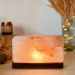 Соляная лампа "Прямоугольник горизонтальный" 2,5кг с регулятором