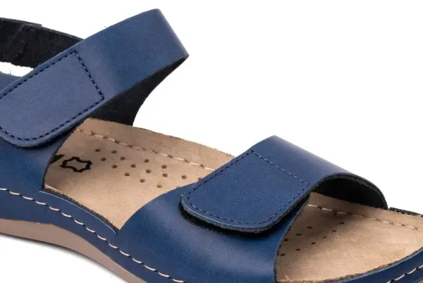 Жіночі сандалії Leon Блакитний 963-Синій-Orlando-41 ортопедія