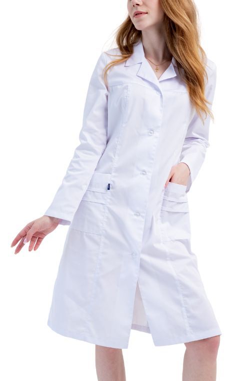 Халат медицинский женский 0613 цвет белый