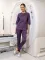 Шанель New Жіночий Медичний Костюм фіолетовий