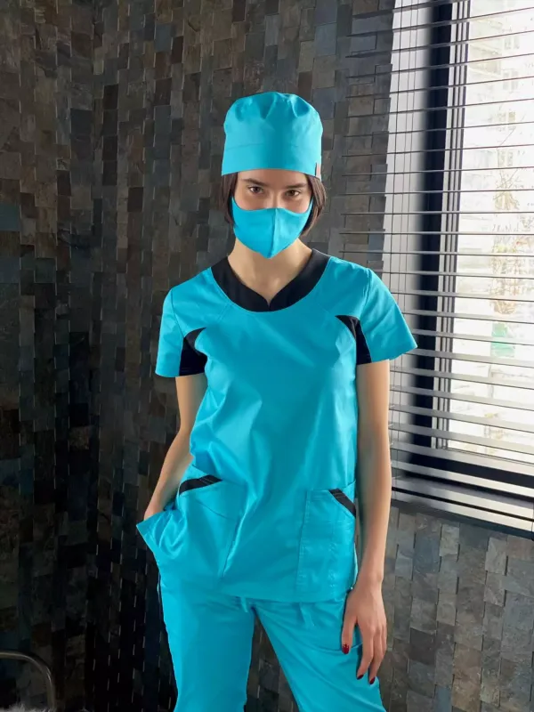 Інвіта  Медичний Костюм колір тіфанні
