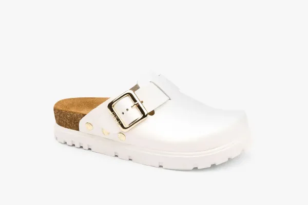 Жіноче Сабо Leon Білий 6000-36 ортопедія