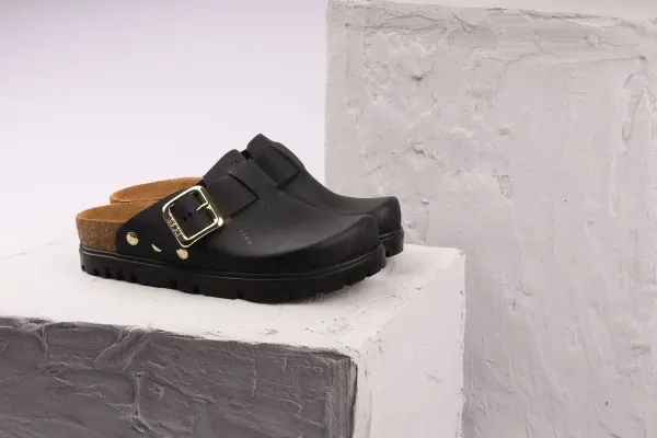 Женское Сабо Leon Черный 6000-баккар-40 ортопедия