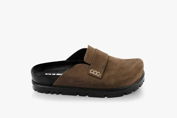 Жіноче Сабо Leon Коричневий 6001 ортопедія