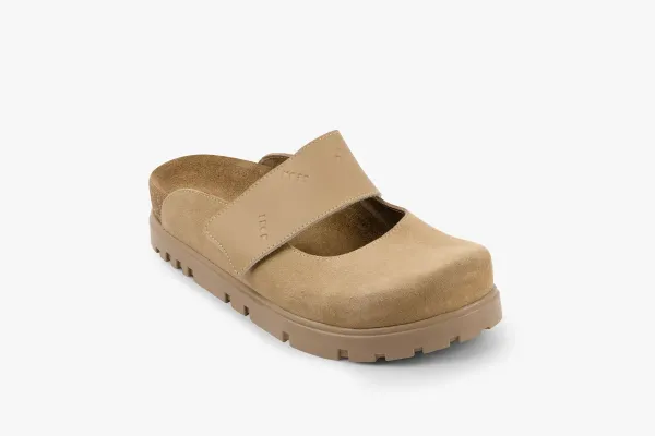 Женское Сабо Leon Бежевый 6002-36 ортопедия