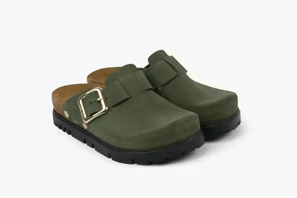 Жіноче Сабо Leon Зелений 6006-40 ортопедія