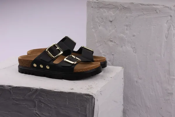 Жіночі шльопанці Leon Чорний 6010-баккар-36 ортопедія