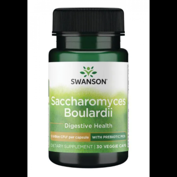 Сахаромицеты Буларди Swanson Sacharomyces Boulardii - 30 veg caps
