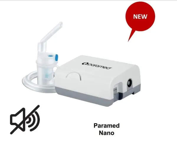 Ингалятор (небулайзер) Paramed Nano Type-C компрессорная гарантия 2 года