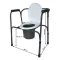 Стілець туалет регульований складний PMED-102-А02 для інвалідів літніх хворих крісло