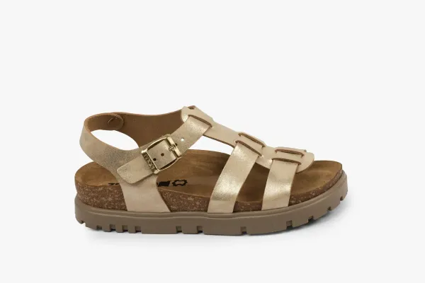 Сандалии LEON 6300 золотой