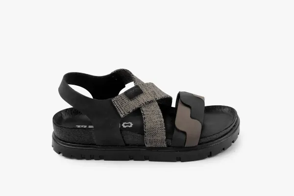 Женские сандалии Leon Черный 6301-37 ортопедия