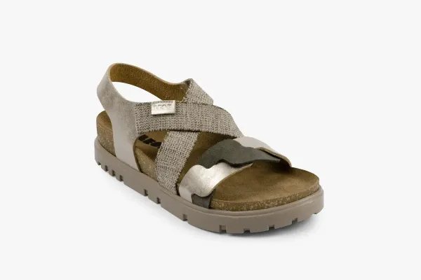 Женские сандалии Leon Золотой 6301-Золотистый-36 ортопедия