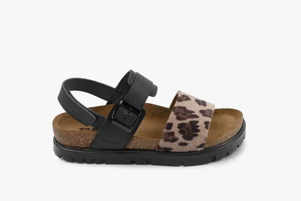 Жіночі сандалії Leon Чорний 6302-37 ортопедія