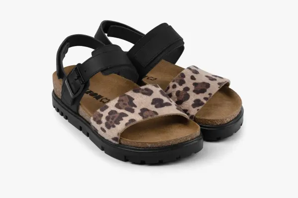 Жіночі сандалії Leon Чорний 6302 ортопедія