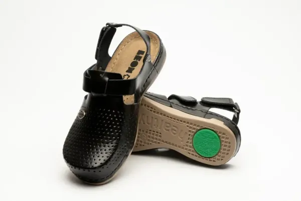 Жіноче Сабо Leon Чорний 951 ортопедія